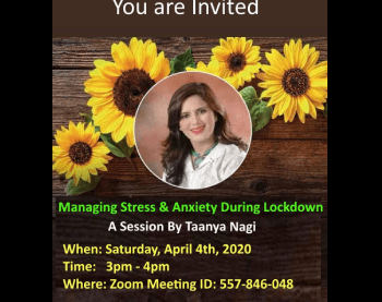 Original online workshop invitation, April 2020
